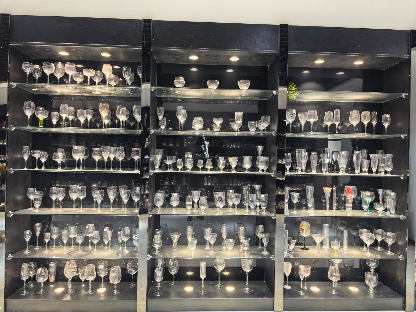 Elegant stemware and goblets