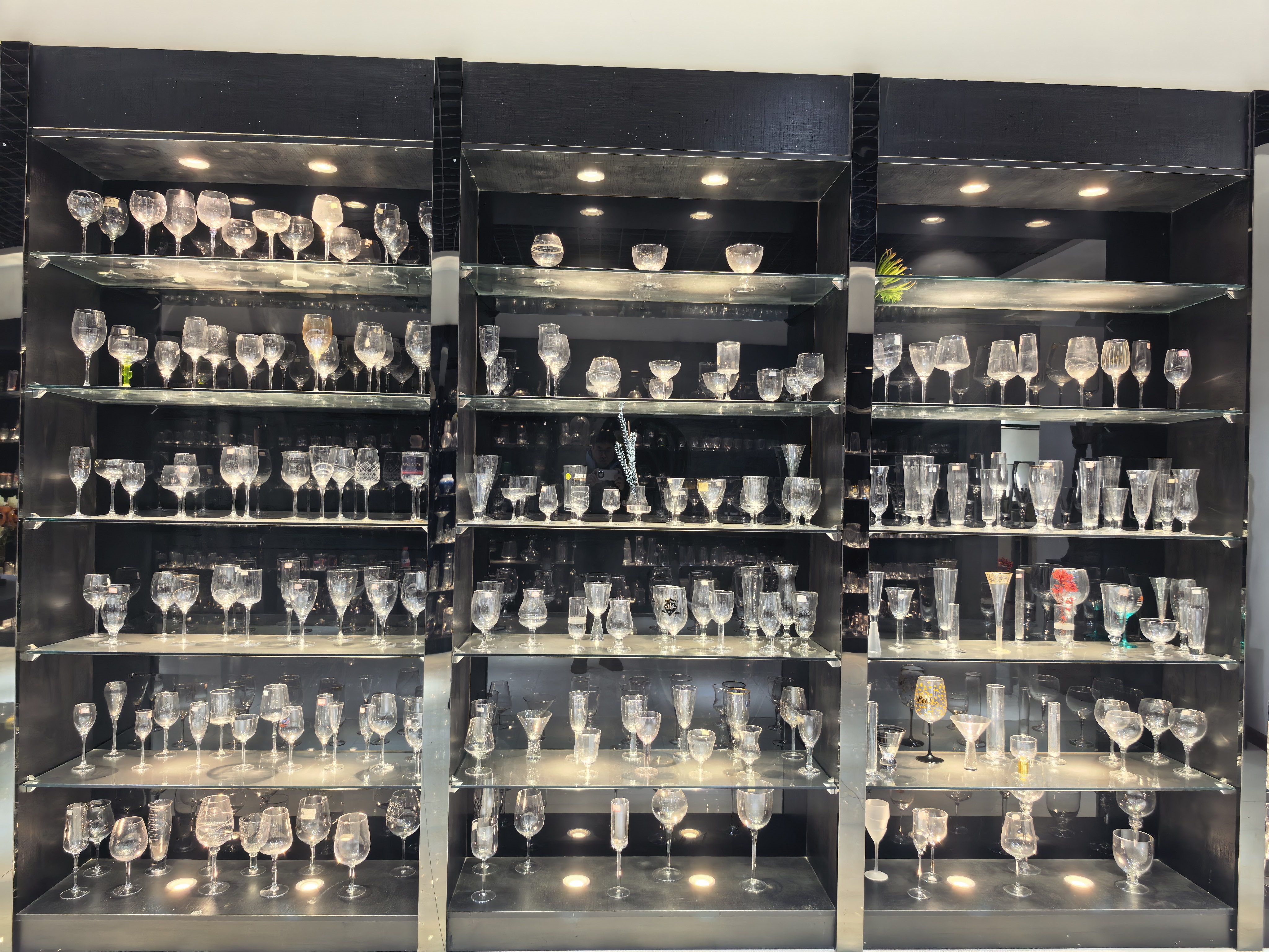Elegant stemware and goblets